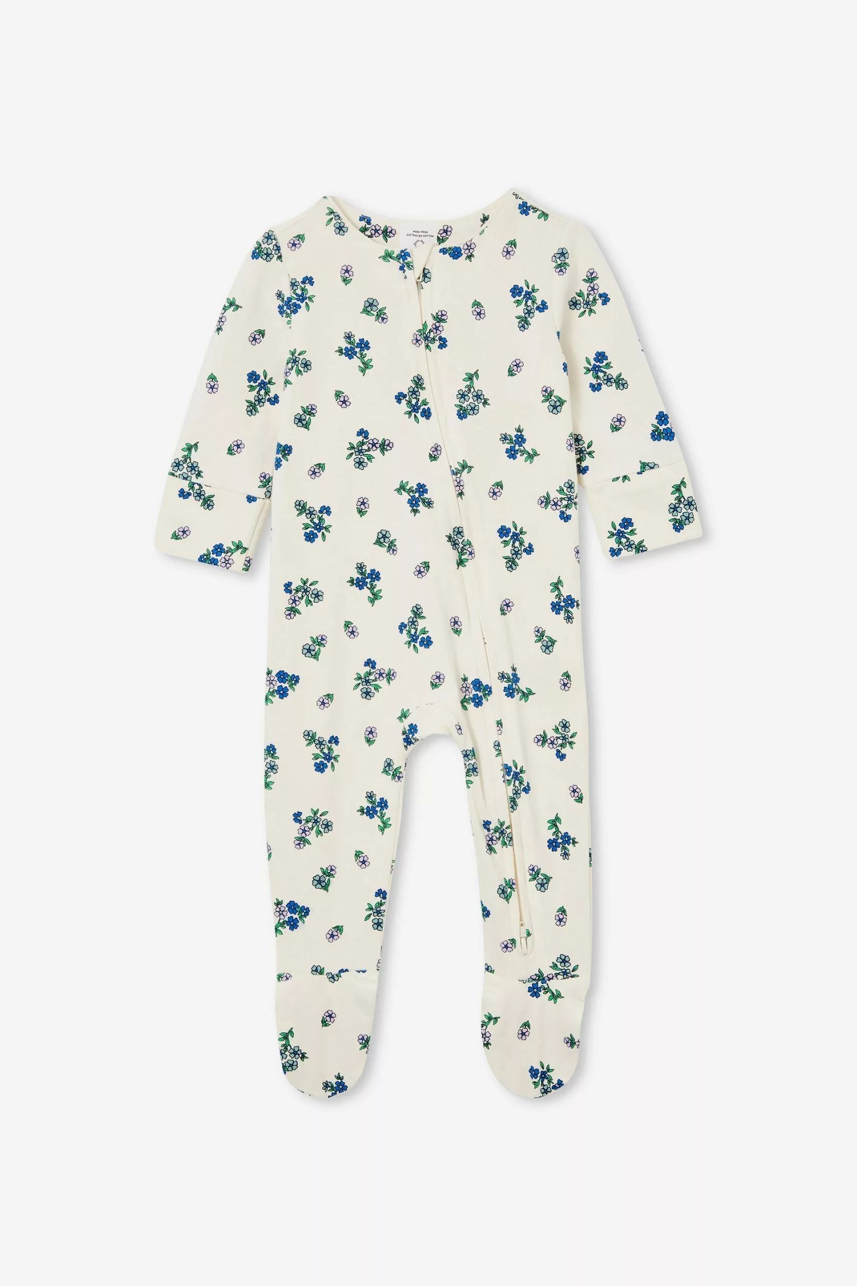 The Long Sleeve Zip Romper