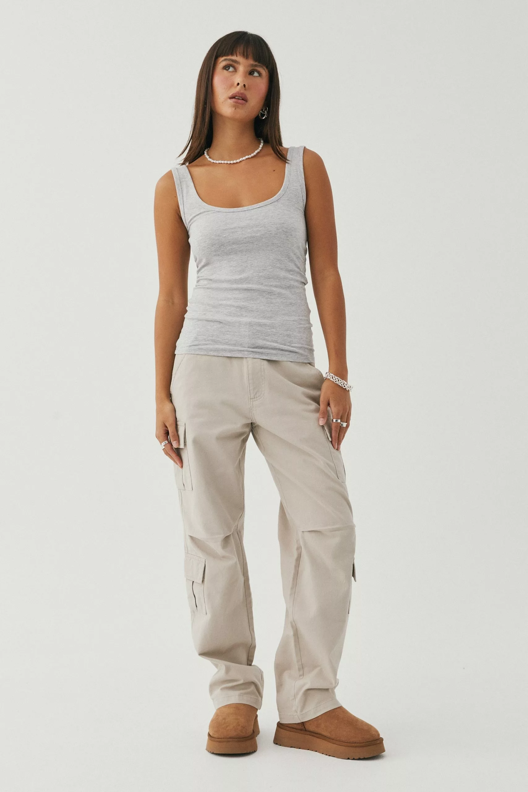 Basic Thick Strap Tank - Image 2