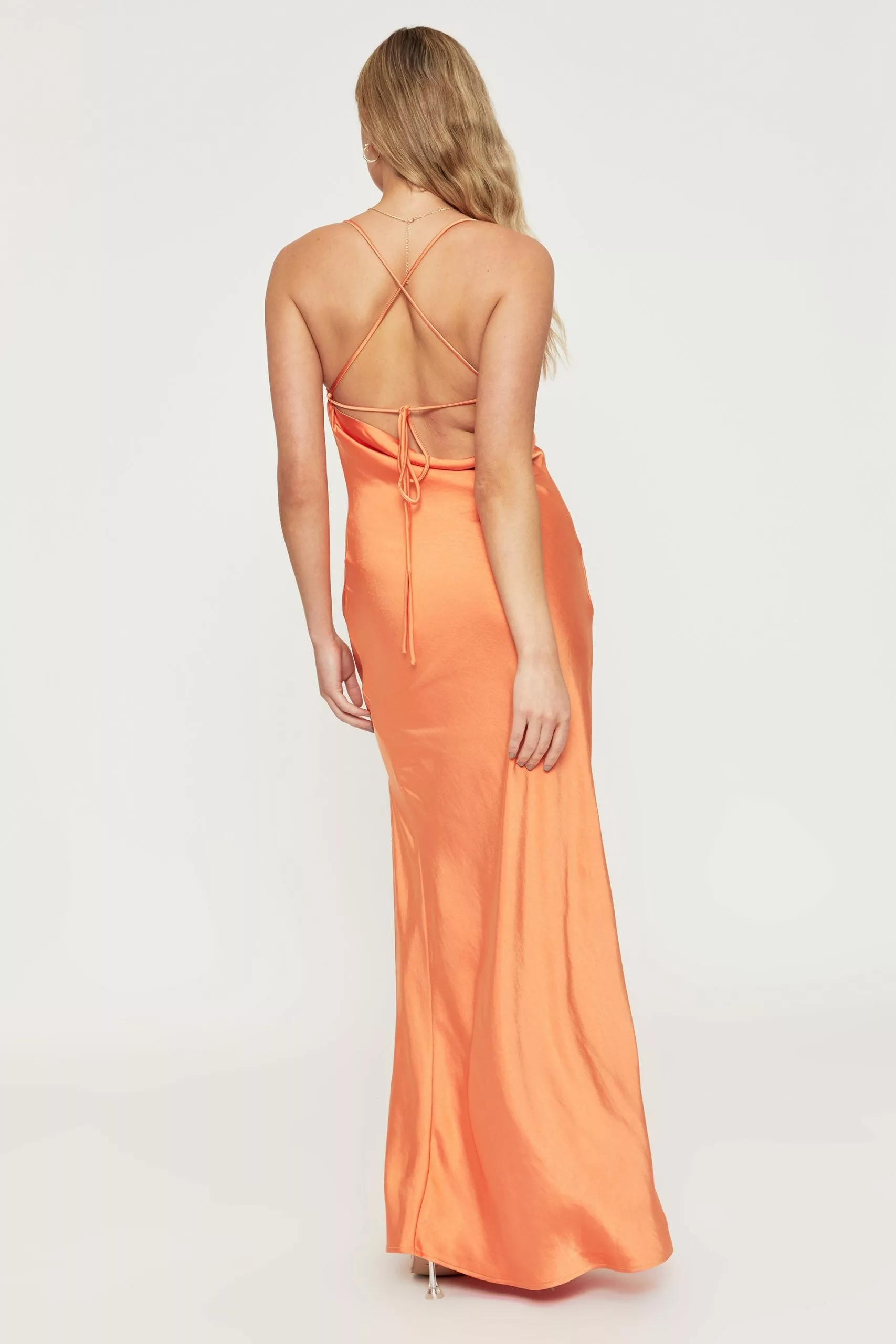 Caitlyn Cowl Neck Formal Dress - Image 3