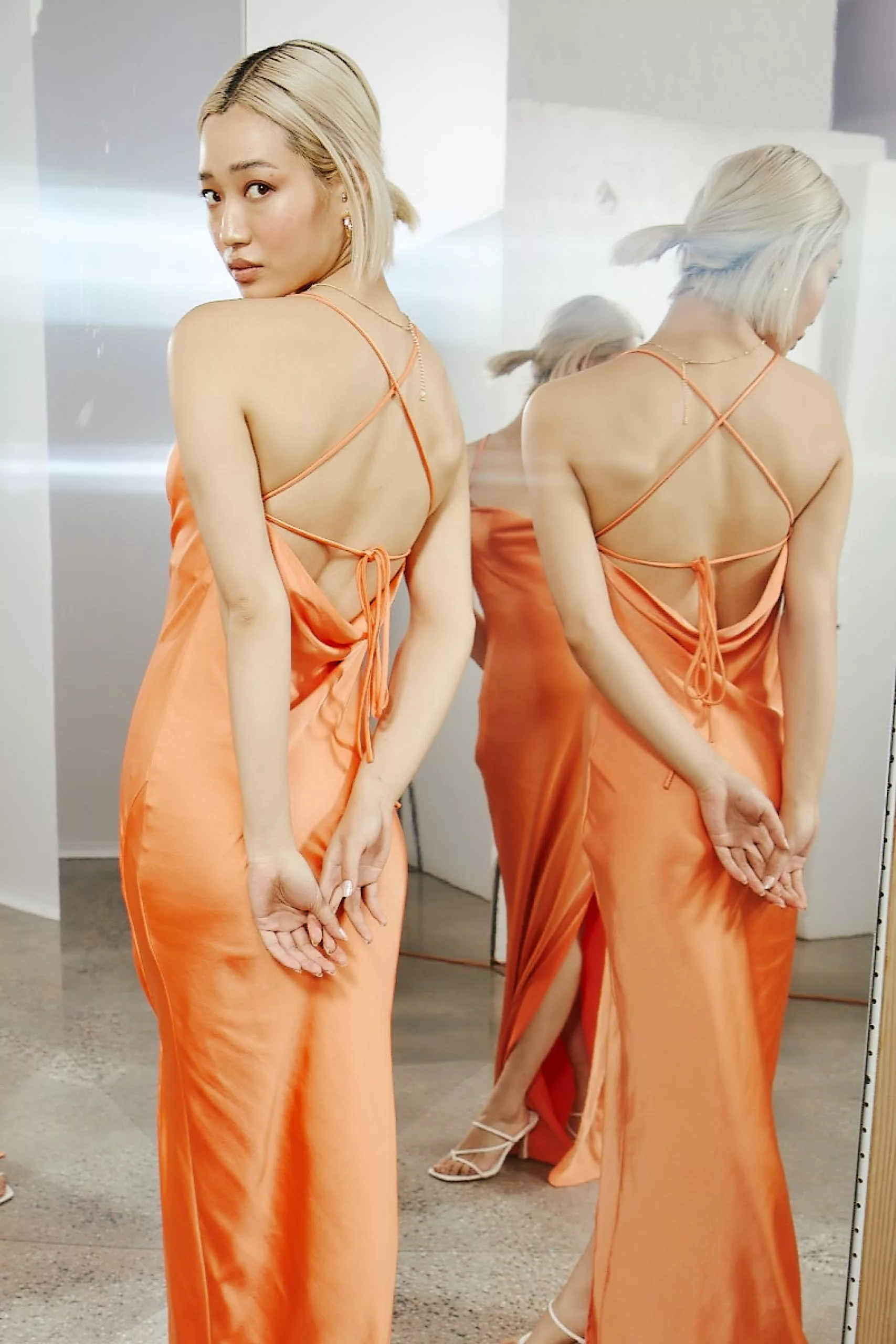 Caitlyn Cowl Neck Formal Dress - Image 5