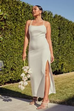 Lena Low Back Formal Dress