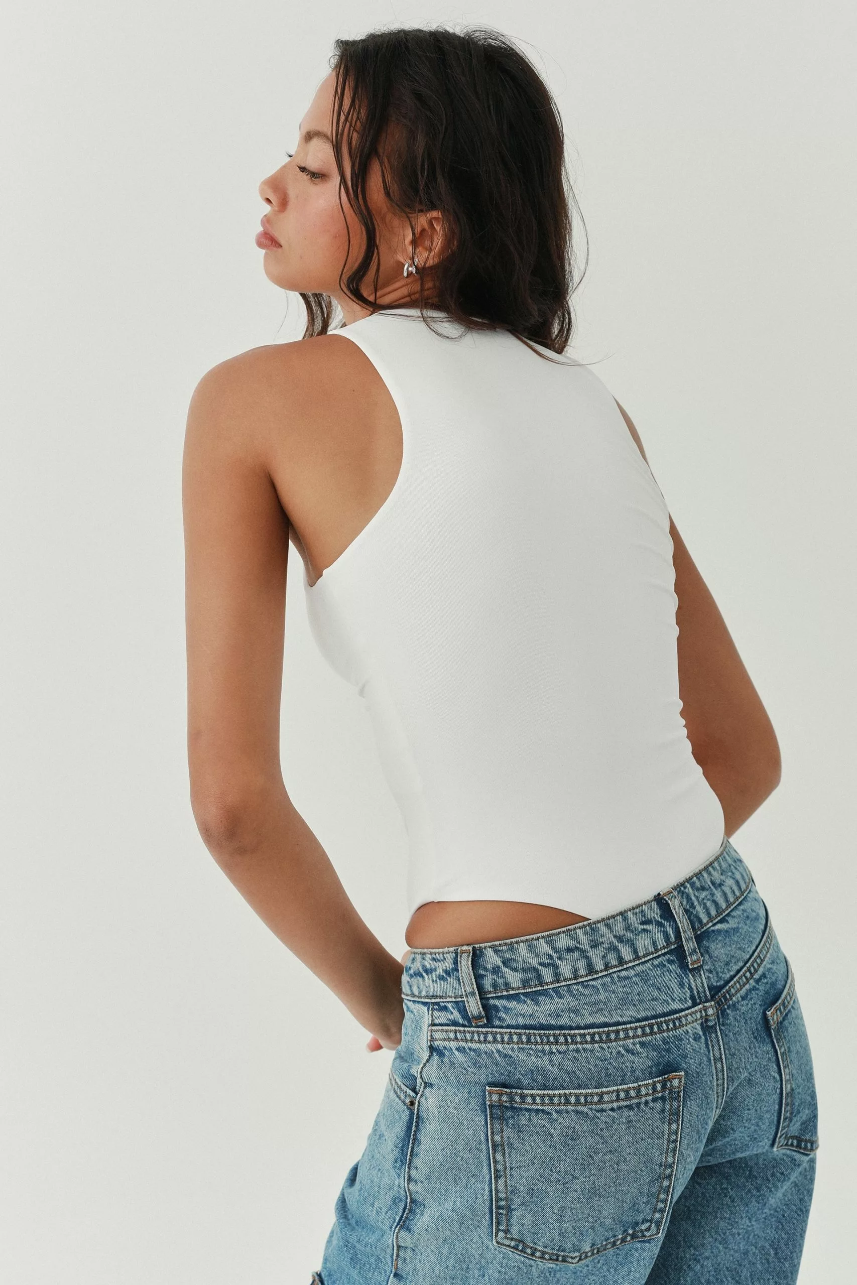 Luxe Sleeveless Bodysuit - Image 5
