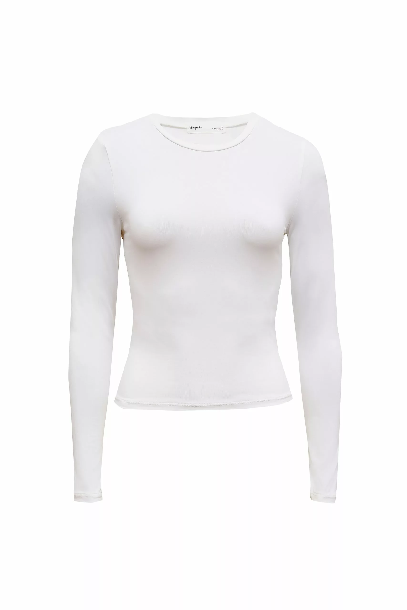 Luxe Long Sleeve Longline Tee - Image 7