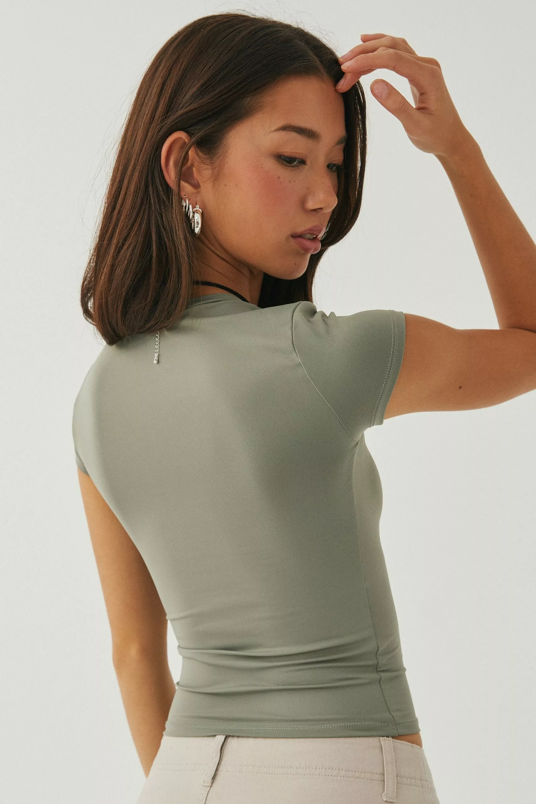 Luxe Longline Tee - Image 3